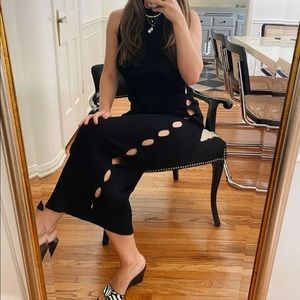 Zara Side Vented Knit Dress.